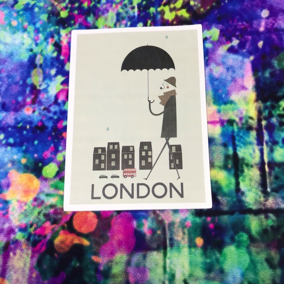 London Fashion Mini Poster Stickers Decor - Picture 5 of 5